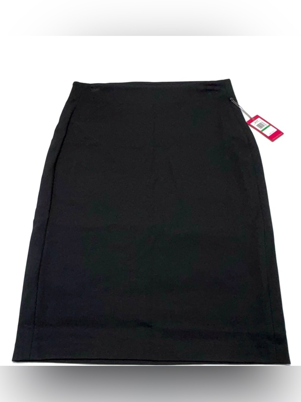 NWT Vince Camuto Black Classic Pencil Skirt- No Slit Size Large